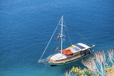Private boat tour to Kekova with lunch onboard from Kalkan